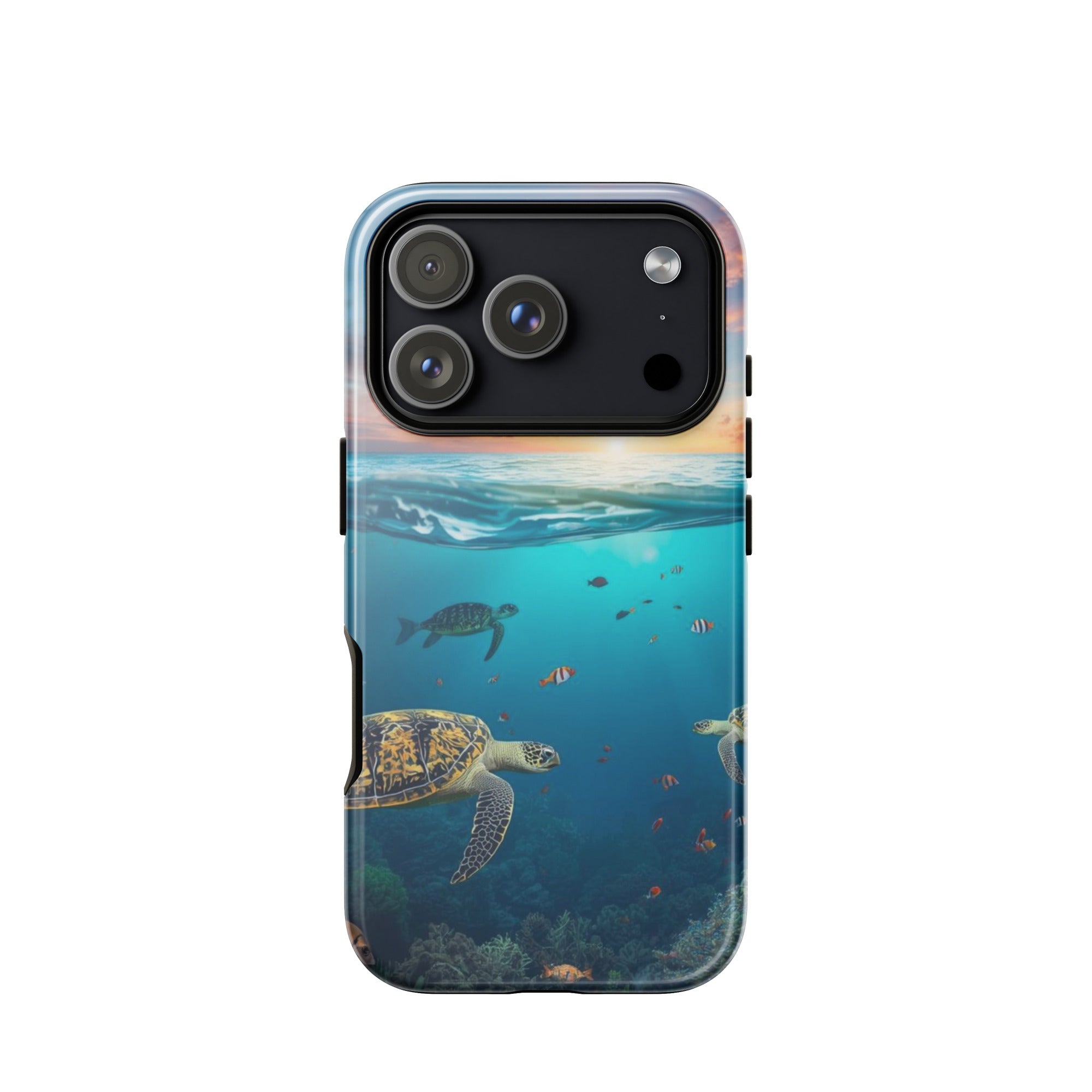 Turtle Coral Reef | Premium iPhone Case - The Cozy Corner - The Cozy Corner