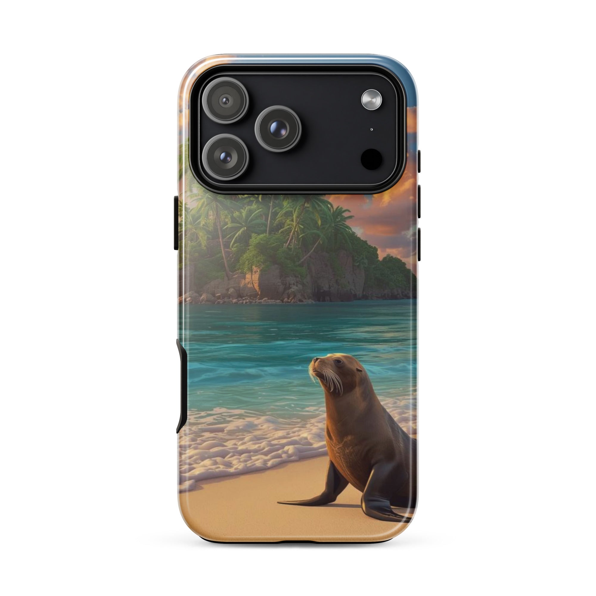 Seal on the Shore | Premium iPhone Case - The Cozy Corner - The Cozy Corner
