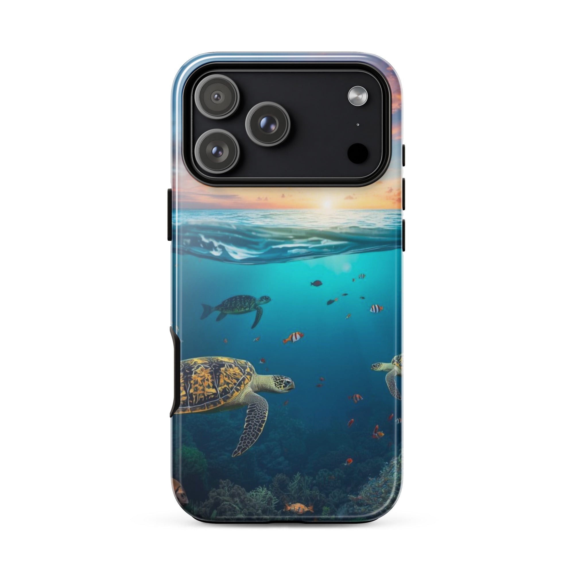 Turtle Coral Reef | Premium iPhone Case - The Cozy Corner - The Cozy Corner