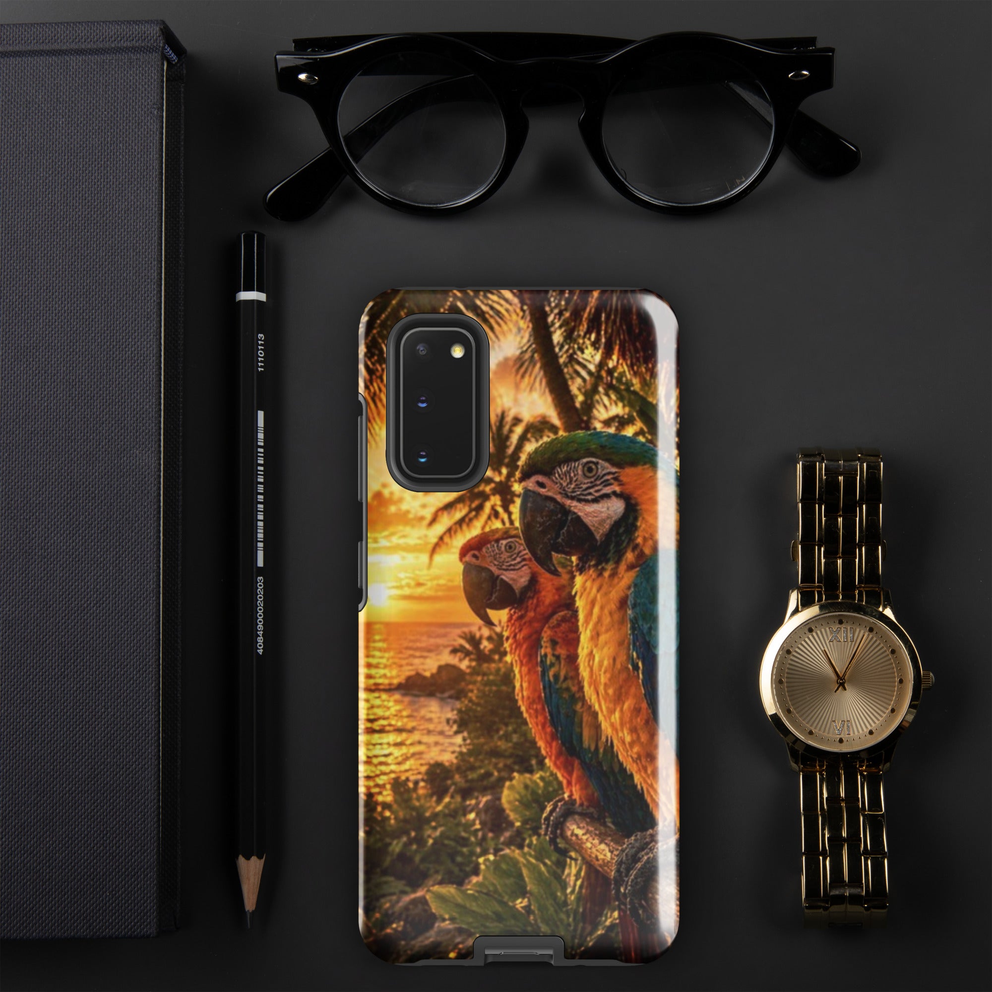 Parrot — Tough Samsung Case | CC Signature Cases - The Cozy Corner