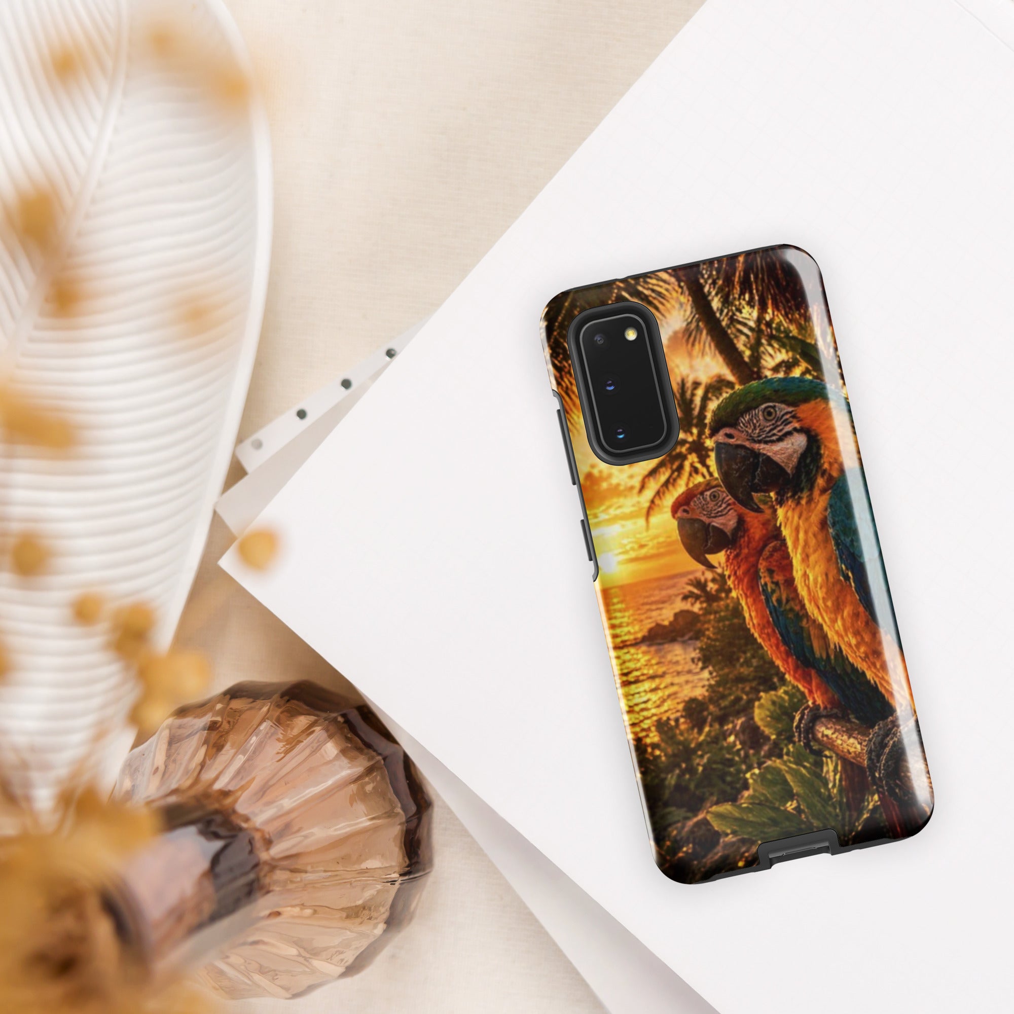 Parrot — Tough Samsung Case | CC Signature Cases - The Cozy Corner