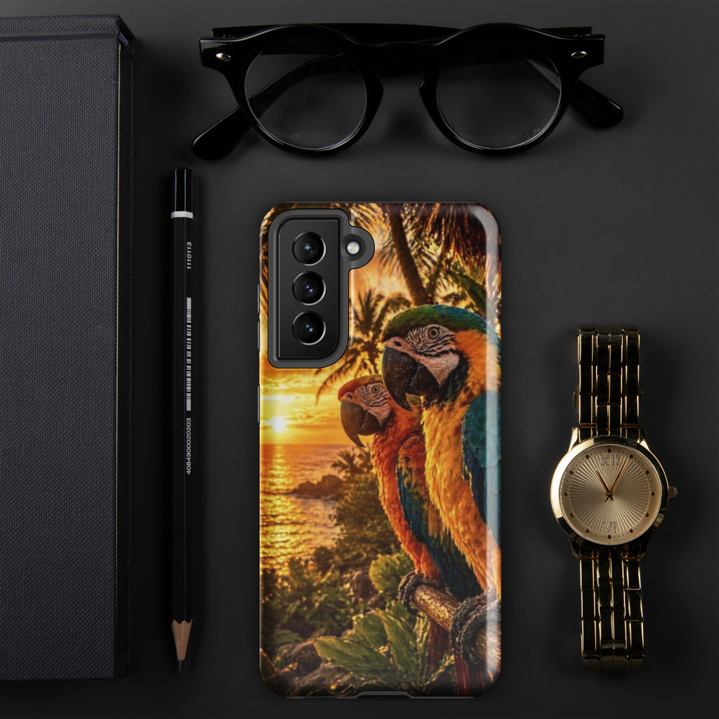 Parrot — Tough Samsung Case | CC Signature Cases - The Cozy Corner