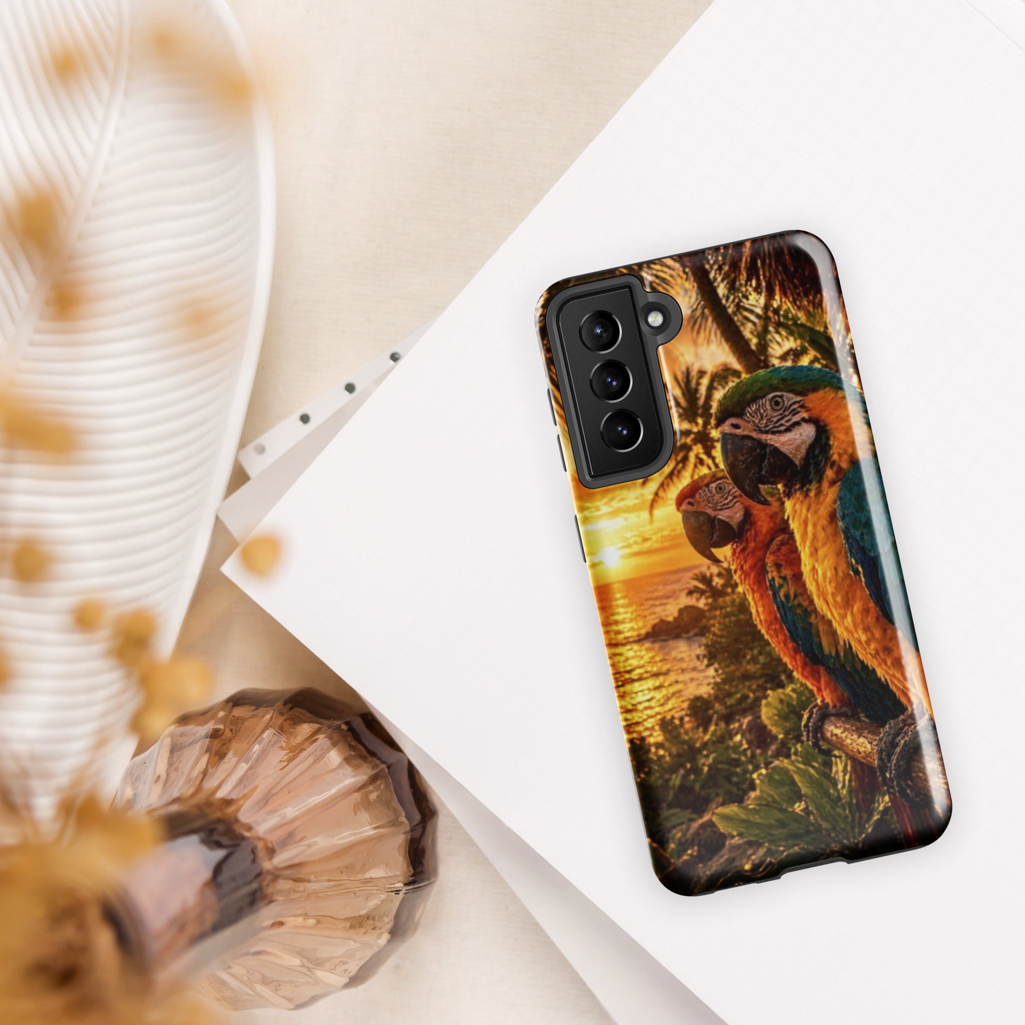 Parrot — Tough Samsung Case | CC Signature Cases - The Cozy Corner