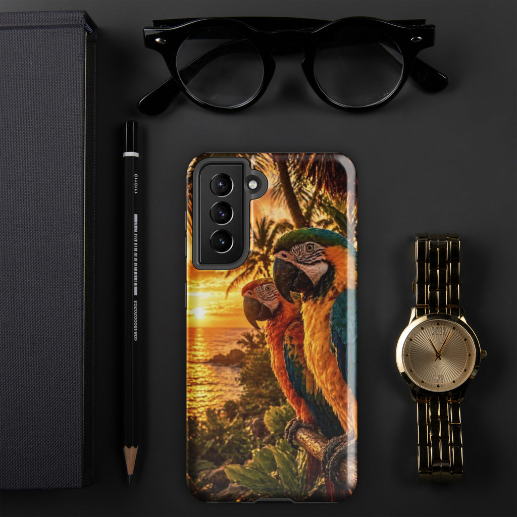 Parrot — Tough Samsung Case | CC Signature Cases - The Cozy Corner