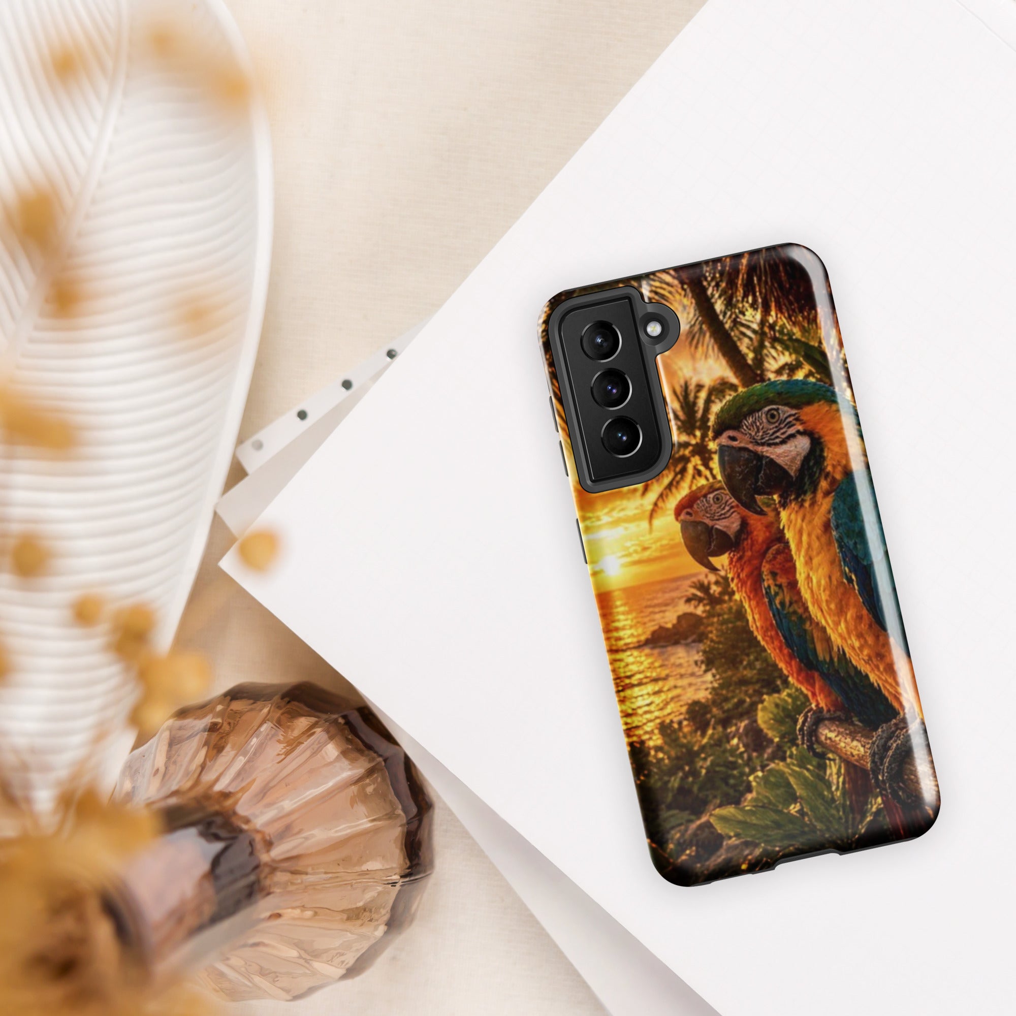 Parrot — Tough Samsung Case | CC Signature Cases - The Cozy Corner