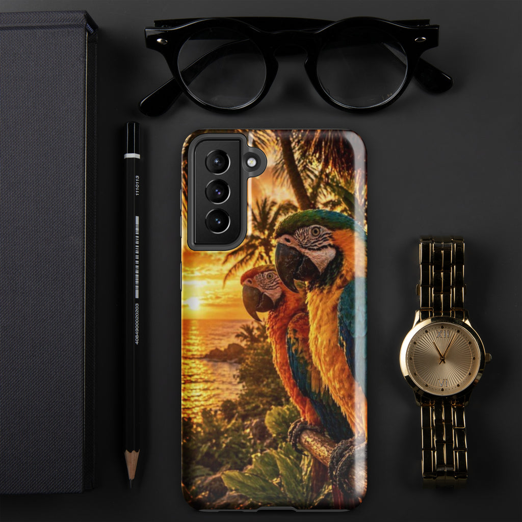 Parrot — Tough Samsung Case | CC Signature Cases - The Cozy Corner