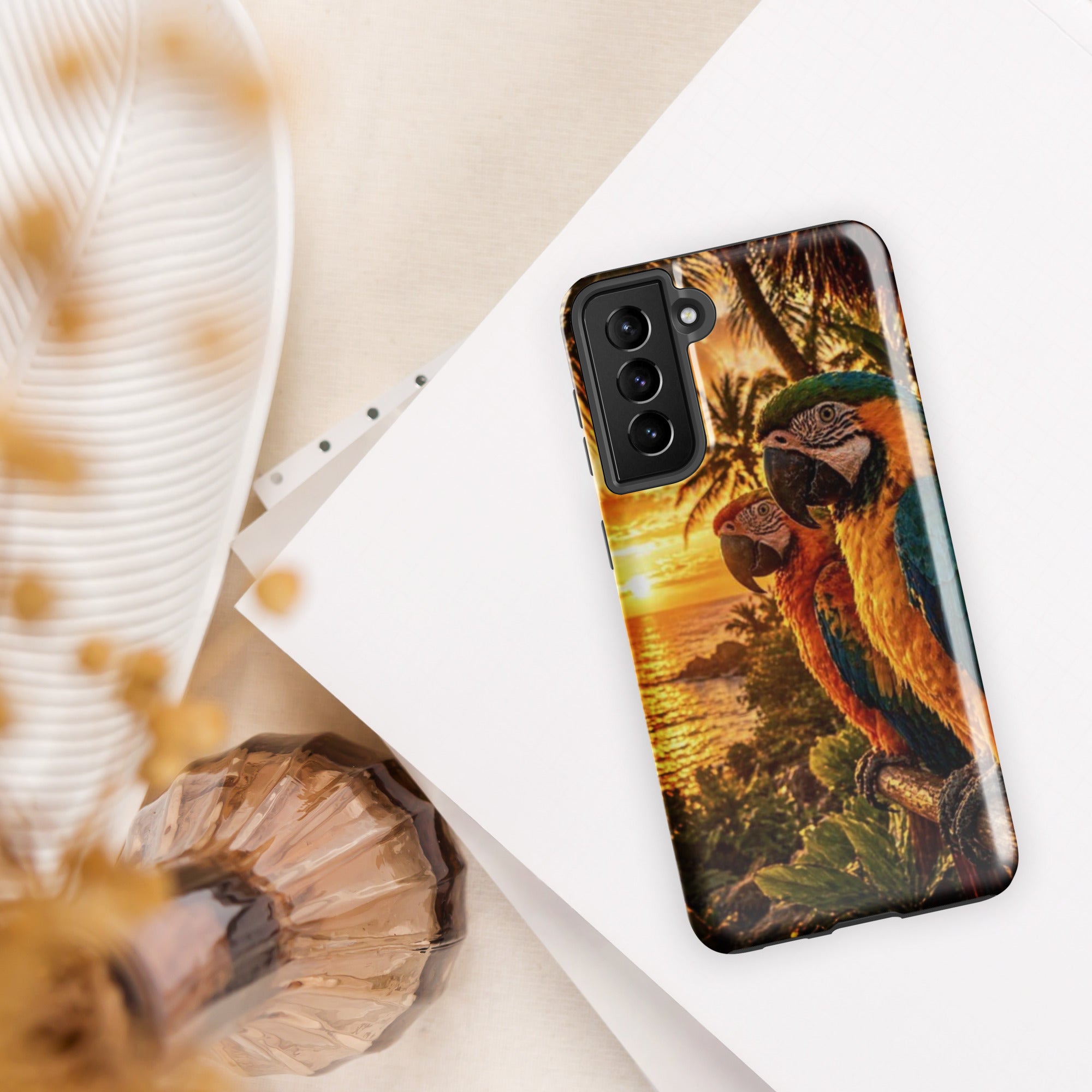 Parrot — Tough Samsung Case | CC Signature Cases - The Cozy Corner