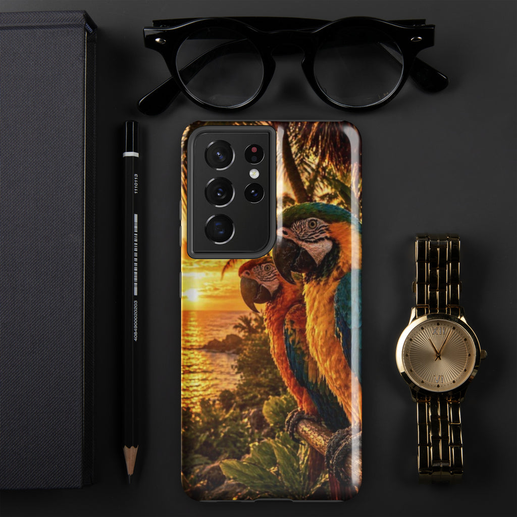 Parrot — Tough Samsung Case | CC Signature Cases - The Cozy Corner