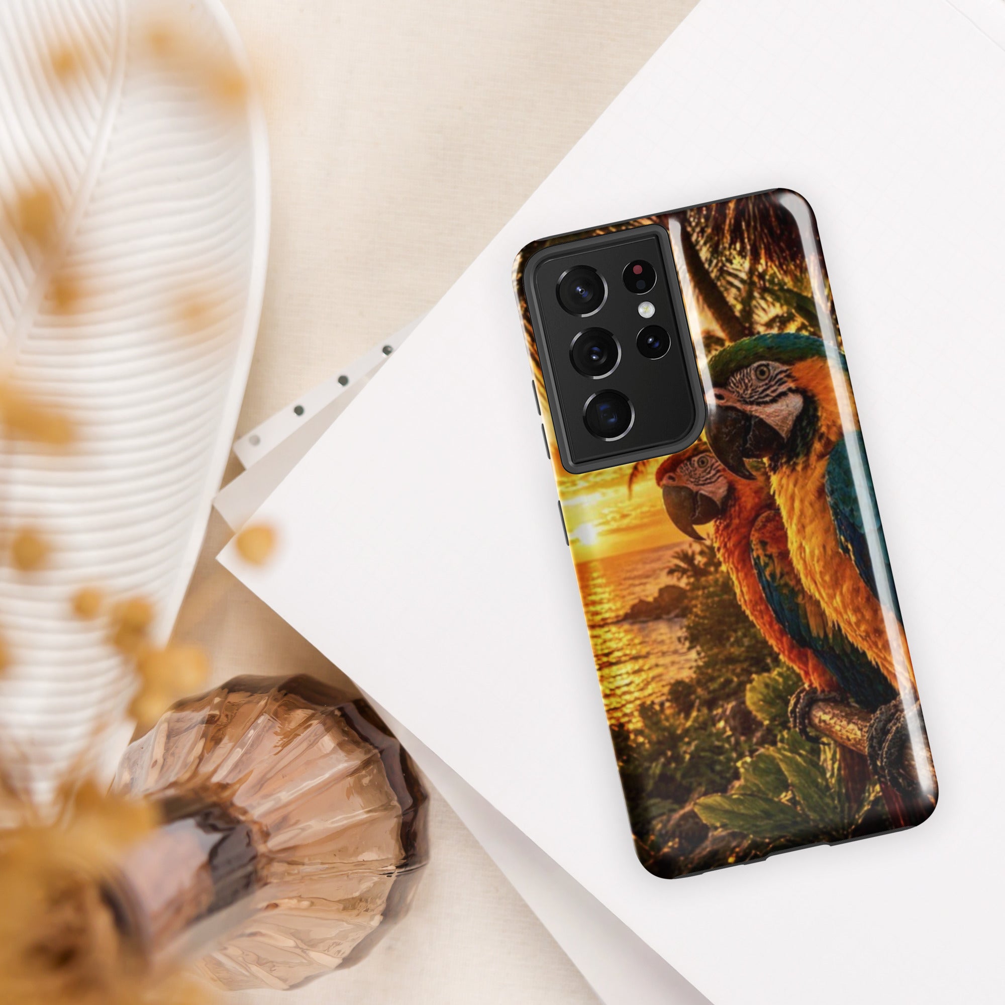 Parrot — Tough Samsung Case | CC Signature Cases - The Cozy Corner