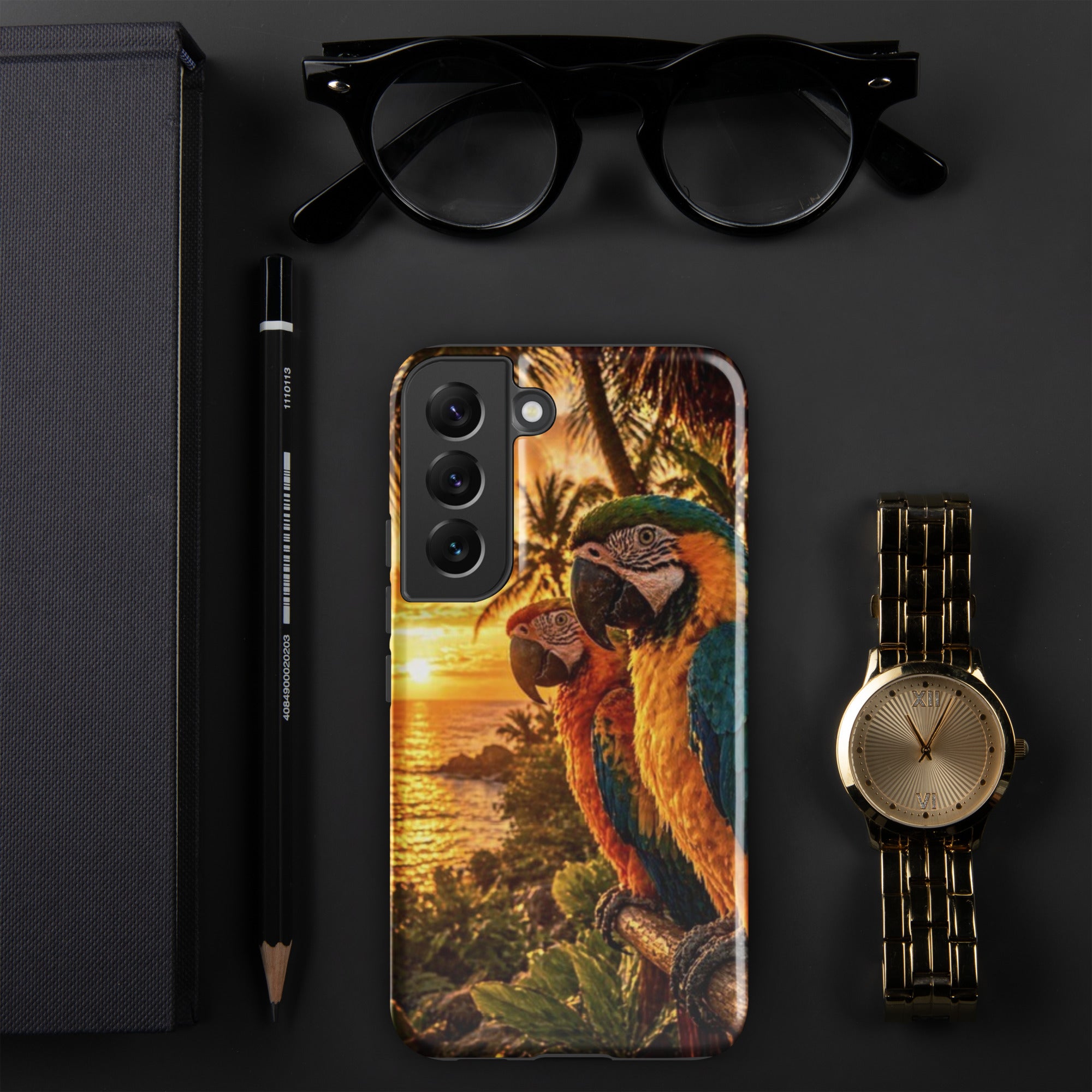 Parrot — Tough Samsung Case | CC Signature Cases - The Cozy Corner