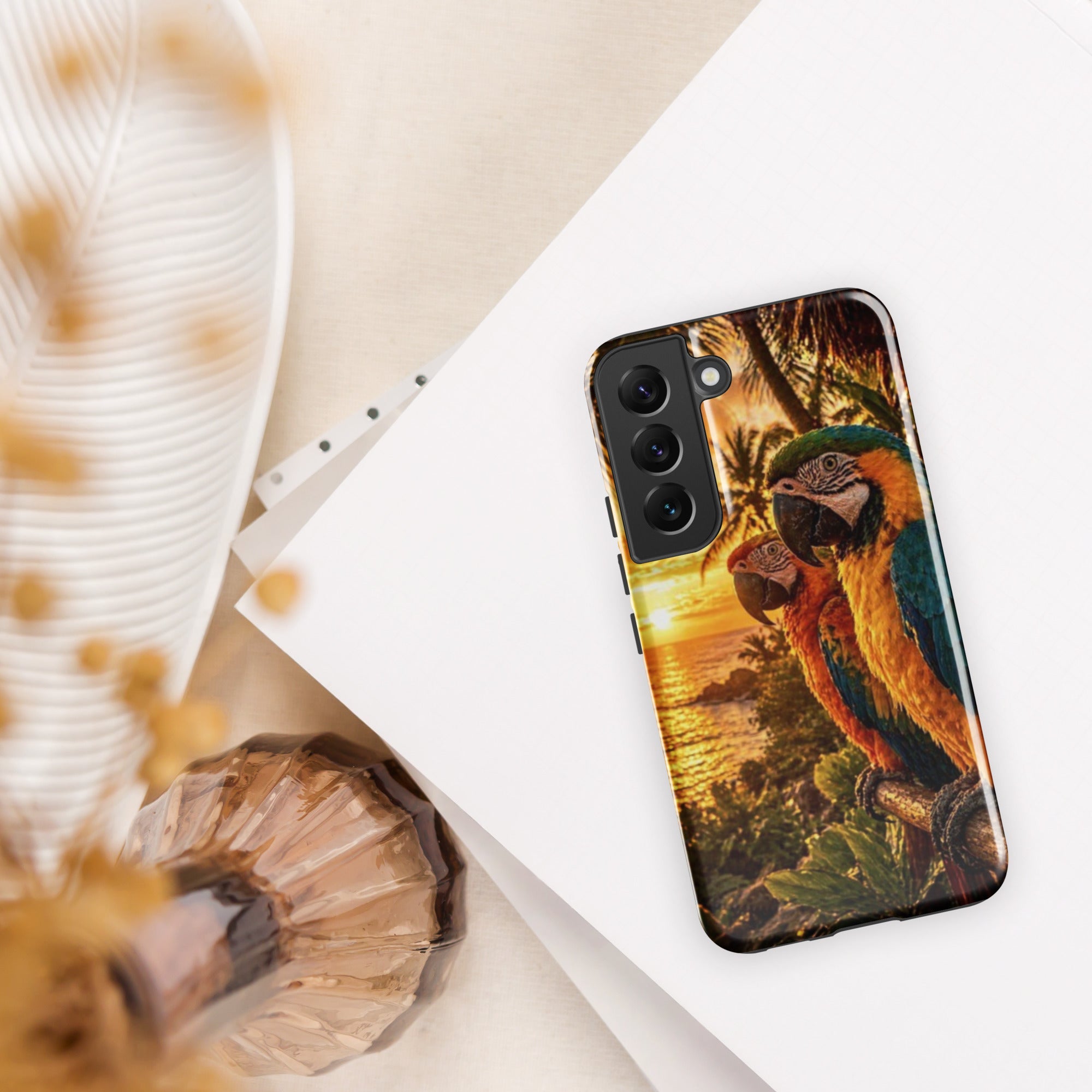 Parrot — Tough Samsung Case | CC Signature Cases - The Cozy Corner