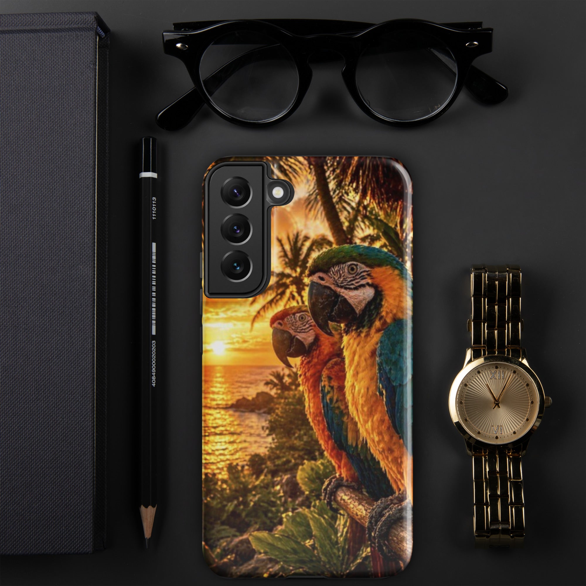 Parrot — Tough Samsung Case | CC Signature Cases - The Cozy Corner