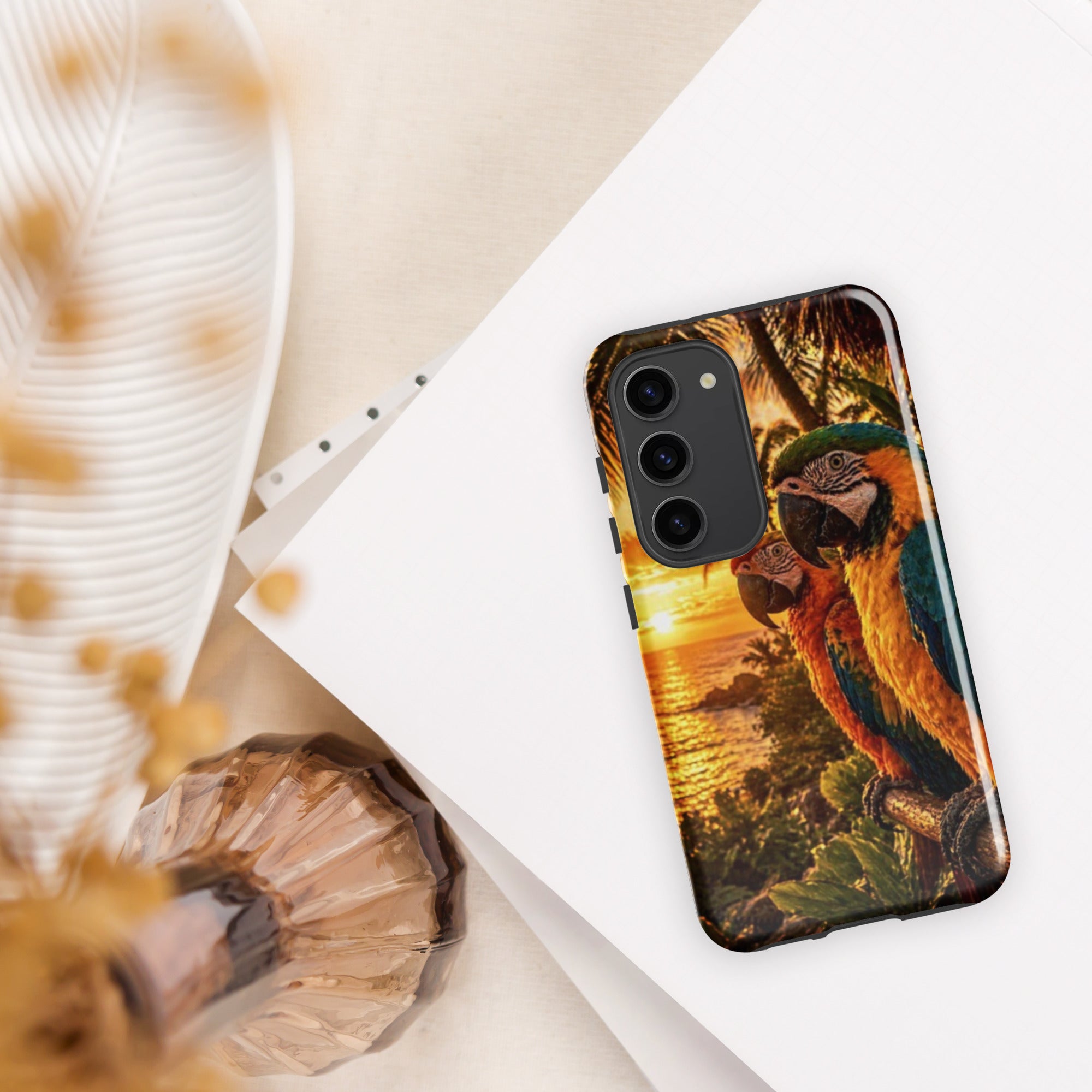 Parrot — Tough Samsung Case | CC Signature Cases - The Cozy Corner