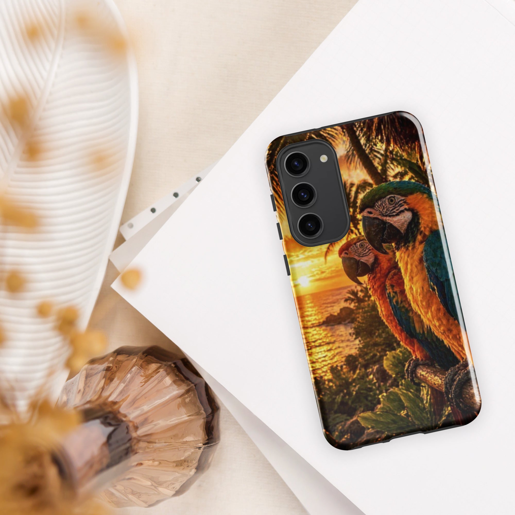 Parrot — Tough Samsung Case | CC Signature Cases - The Cozy Corner