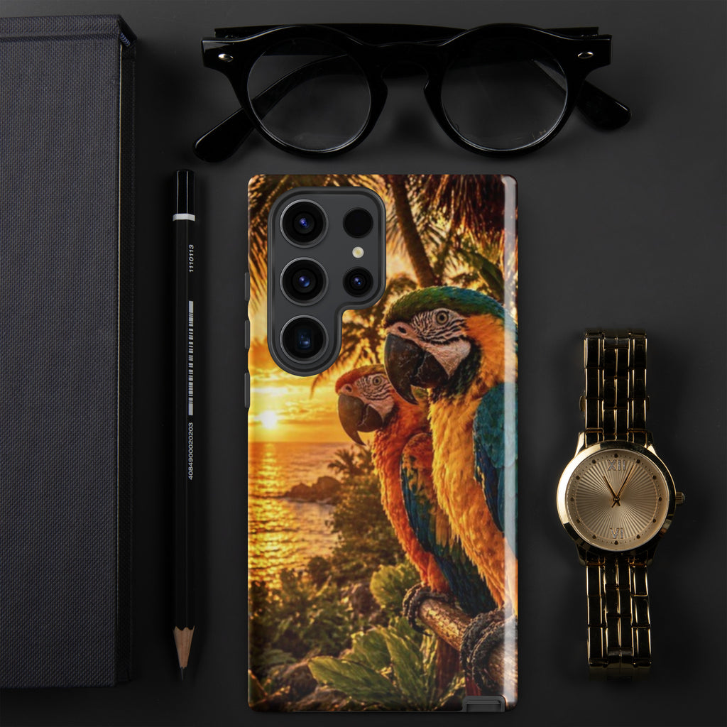 Parrot — Tough Samsung Case | CC Signature Cases - The Cozy Corner