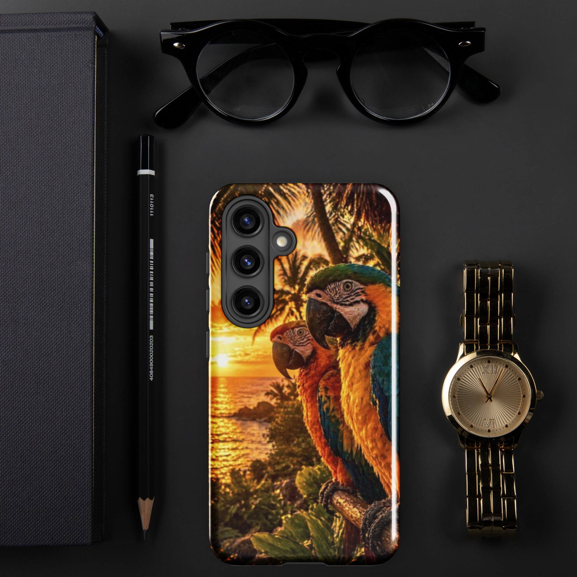 Parrot — Tough Samsung Case | CC Signature Cases - The Cozy Corner