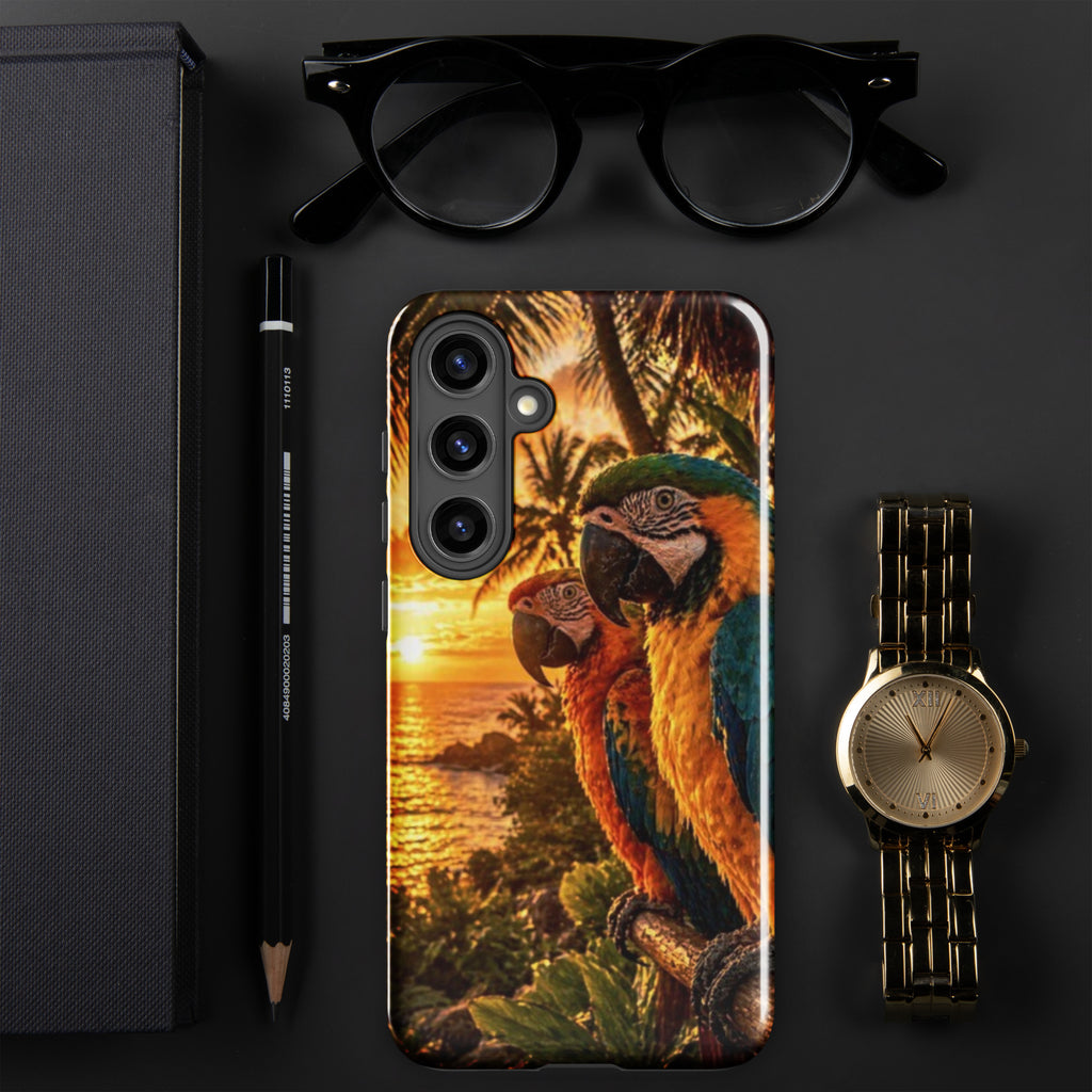 Parrot — Tough Samsung Case | CC Signature Cases - The Cozy Corner