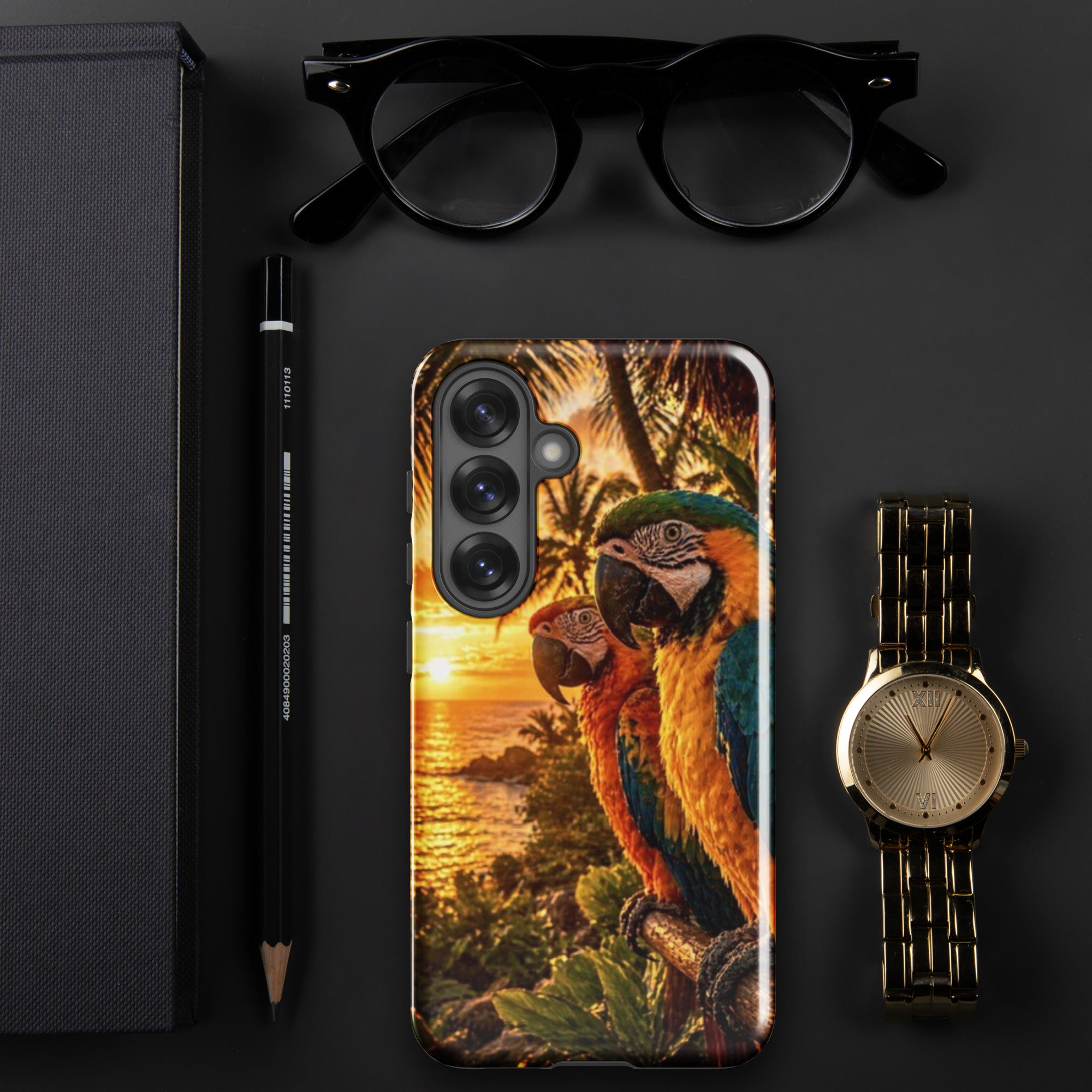 Parrot — Tough Samsung Case | CC Signature Cases - The Cozy Corner