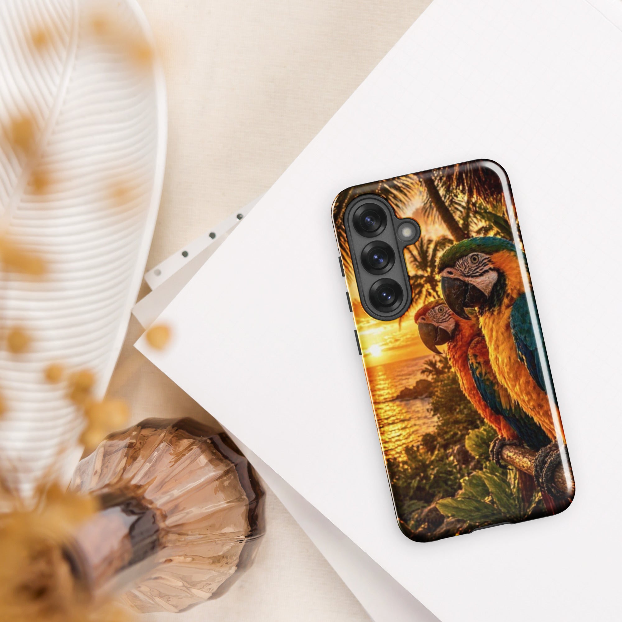 Parrot — Tough Samsung Case | CC Signature Cases - The Cozy Corner