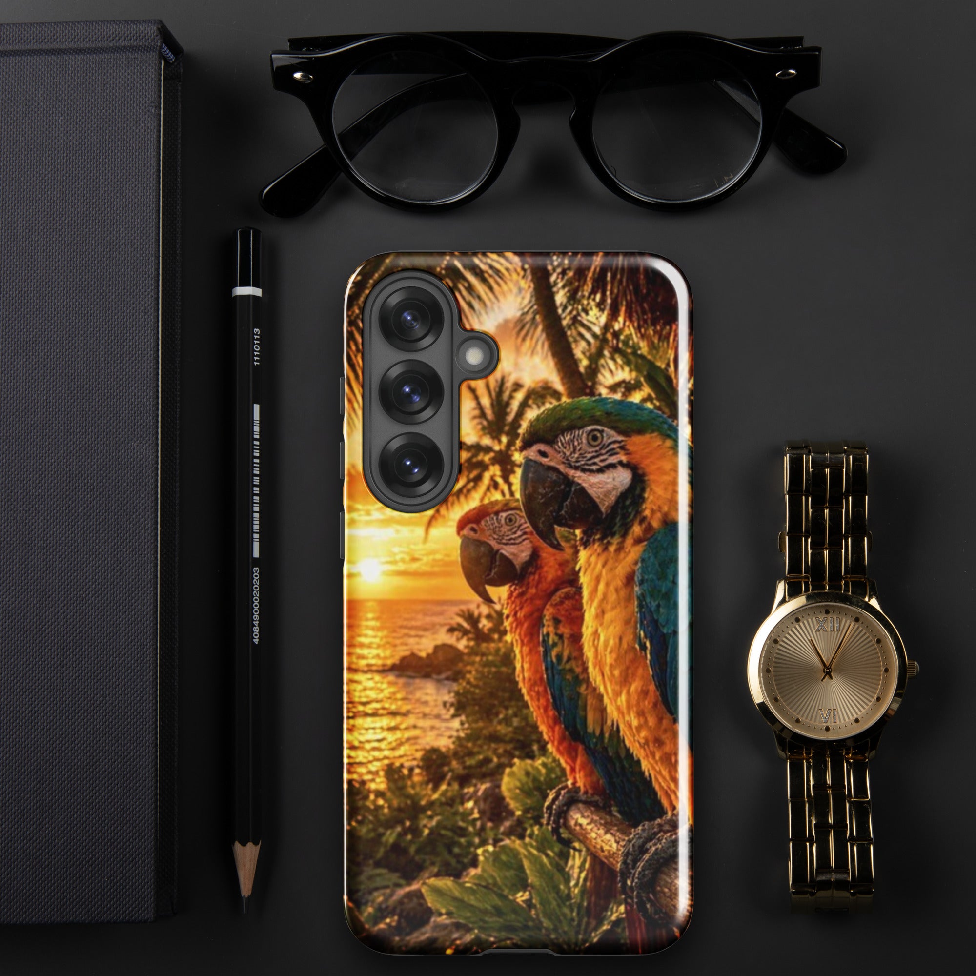 Parrot — Tough Samsung Case | CC Signature Cases - The Cozy Corner