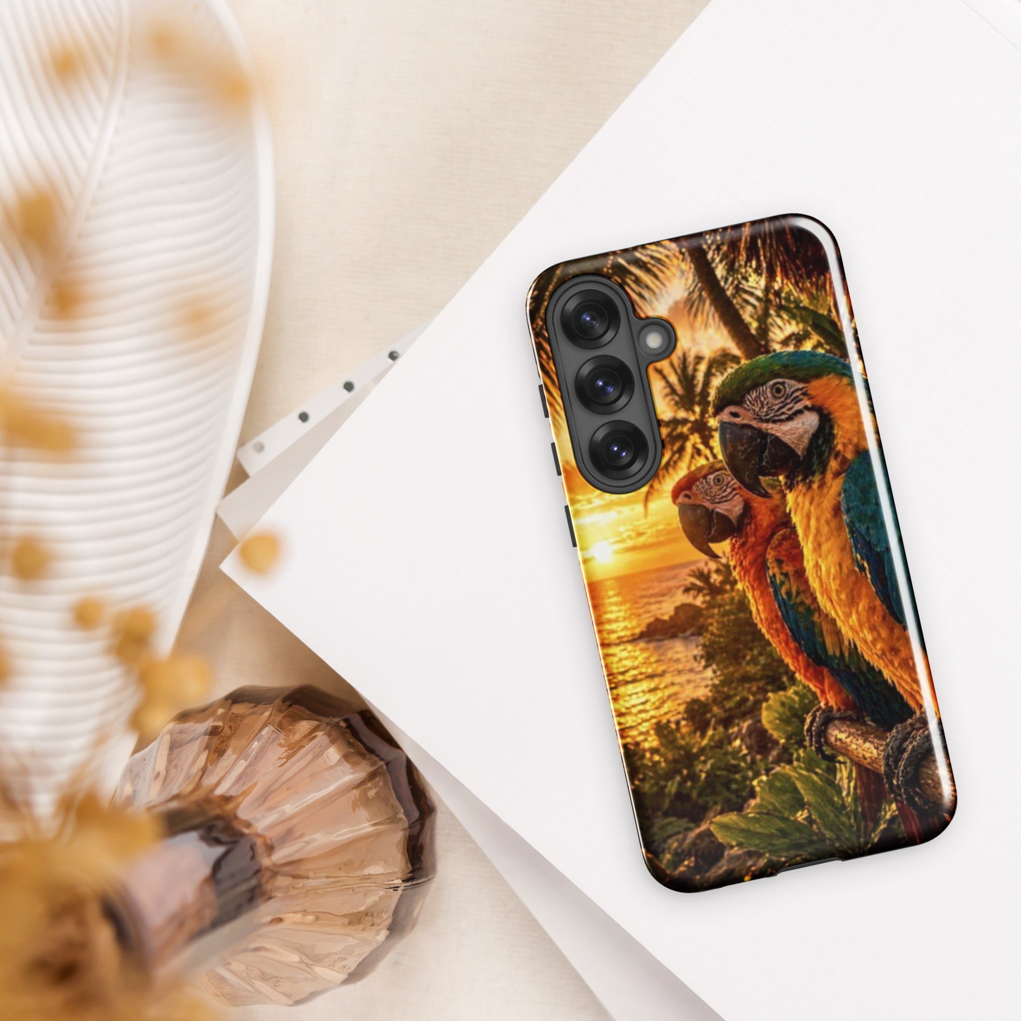 Parrot — Tough Samsung Case | CC Signature Cases - The Cozy Corner