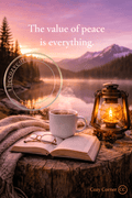 The Value of Peace Is Everything – Premium Digital Art - The Cozy Corner